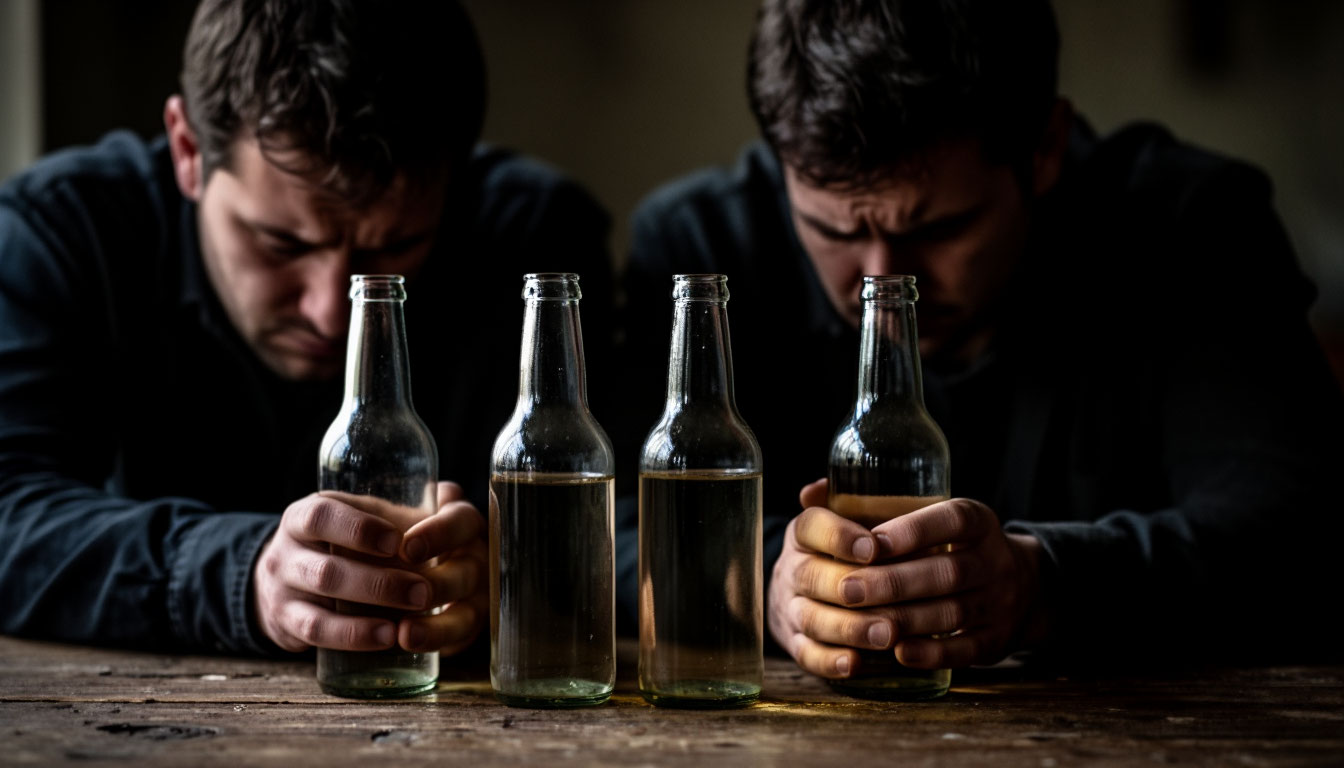 алкоголики на улице